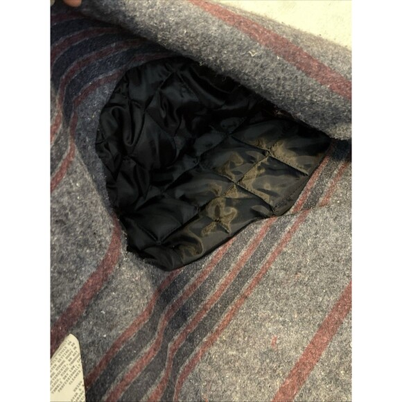 Vintage Canyon Guide Outfitters Bomber Jacket Mens L Aztec Blanket Lined Red - Picture 9 of 16